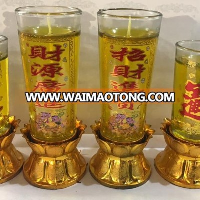 Jelly wax candle, worship candle, cheap candle for wholesale